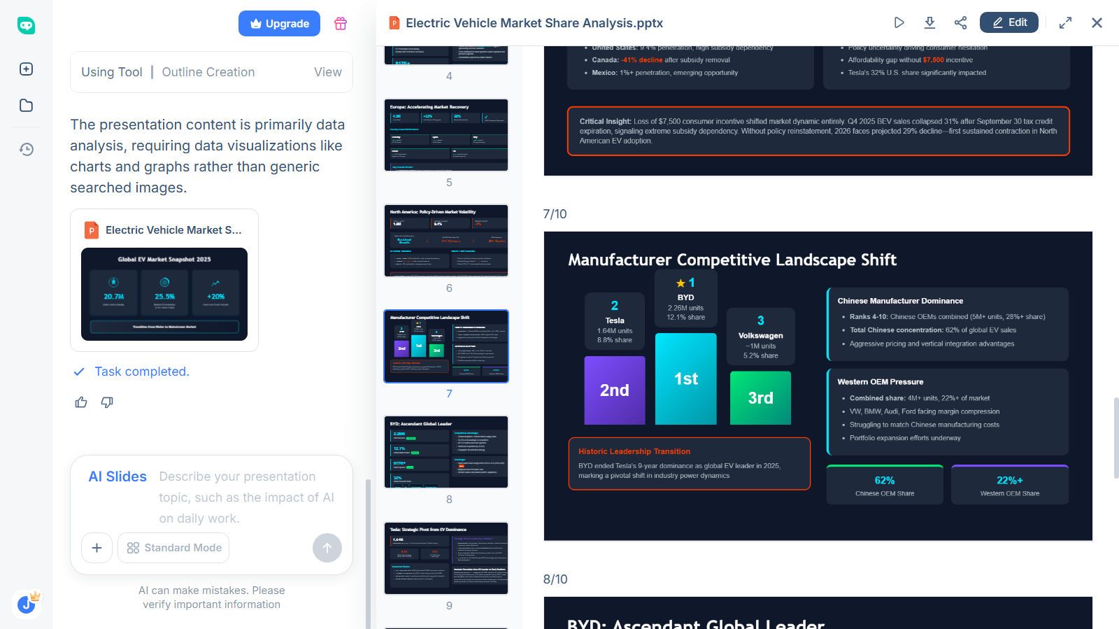 HIX AI screenshot